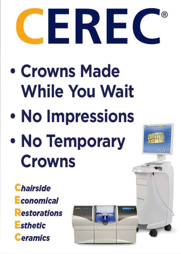 CEREC Same Day Crowns in Siren